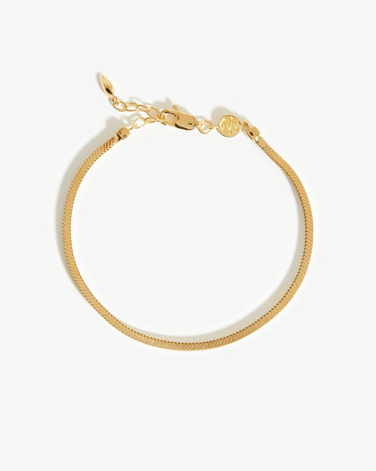 SQUARE SNAKE CHAIN BRACELET