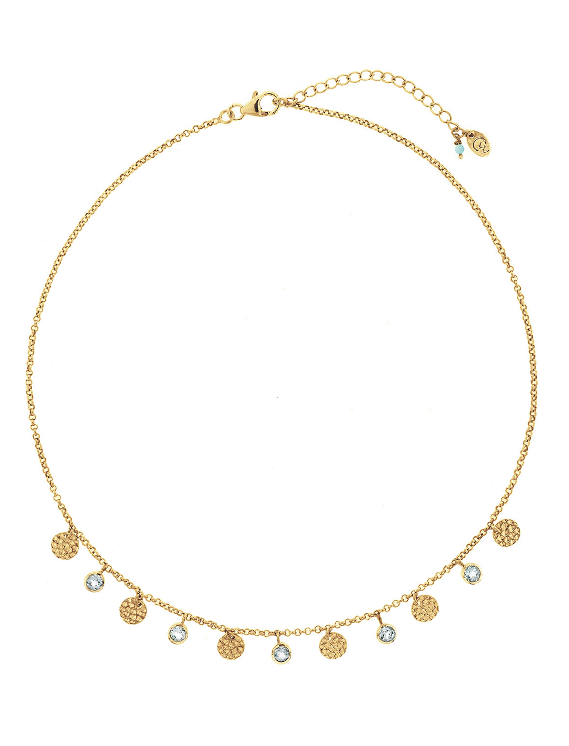 Gold Turquoise Necklace